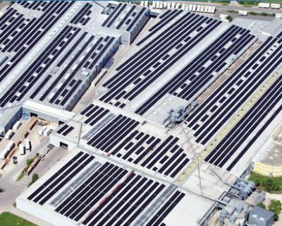 Lechner Arbeitsplatten Photovoltaikanlage 2,2MWp